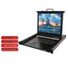 TYSZ 17,3-дюймовый KVM VGA монитор для монтажа в стойку