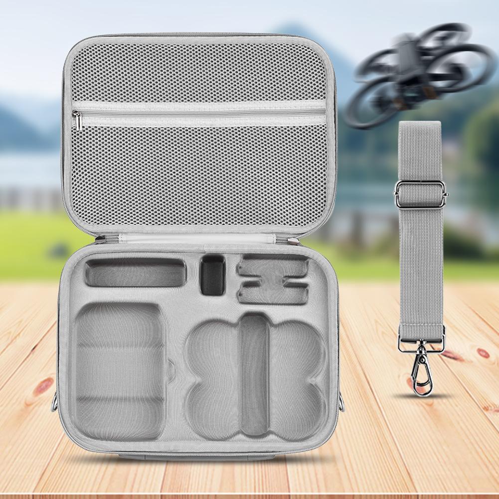 Storage Bag PU Leather Protective Bag Wear-Resistant Portable Shoulder Bag for DJI Neo & Drone Accessories