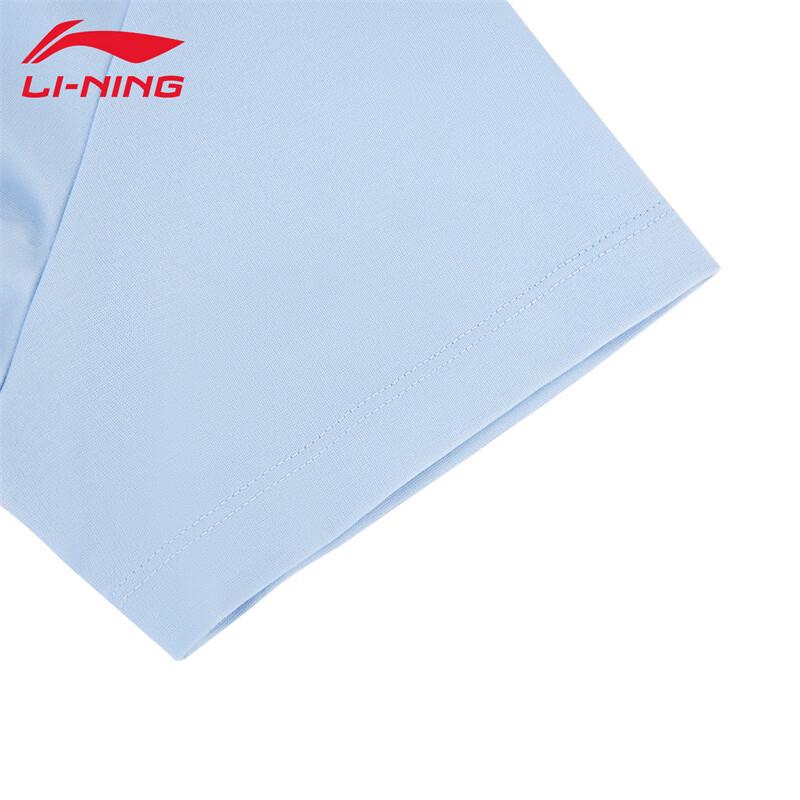 Li-Ning Женская рубашка-поло с коротким рукавом в стиле business casual 2026