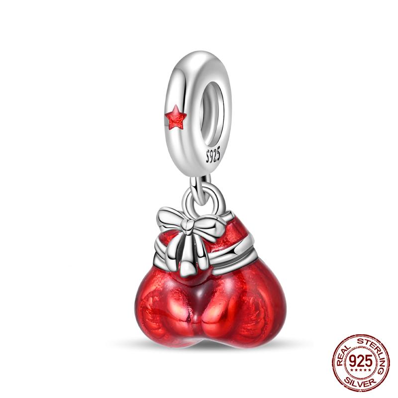 Copper Fashion Holiday Beach Watermelon Green Pear Charms Beads For 3Mm Bracelet Diy Fine Jewelry Gift Making