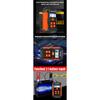 KONNWEI KW520 Automatic Car Truck Battery Tester Charger 12V 10A 24V 5A Lead Ac id AGM Gel Lithium Car Battery Pulse Repair Tool