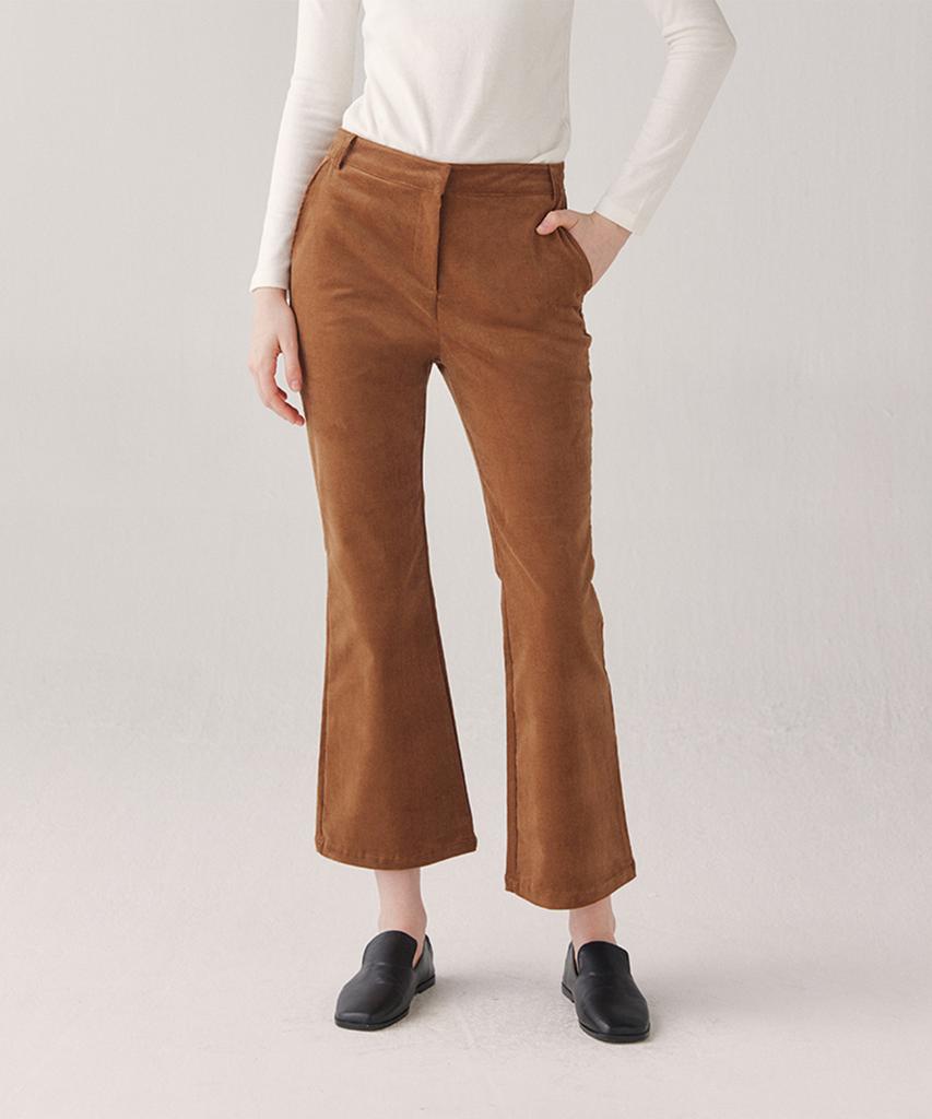 ITOV SEOUL Corduroy Bootcut Pants (Bg)
