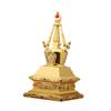 Bodhi Stupa - Tour Decoration, Sculpture, Table Center, Zinc Alloy Statue for The House