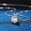 Xiaomi Huitan Cute Necklace for Lady Inlaid AAA Cubic Zirconia Stone Simple Stylish Women Accessories Daily Wear Party Jewelry Gifts
