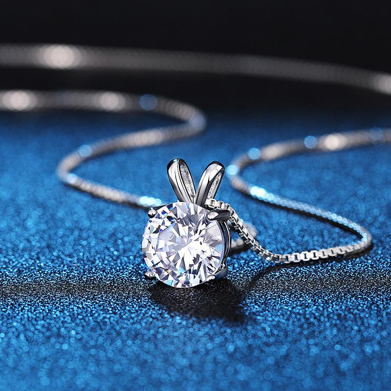 Xiaomi Huitan Cute Necklace for Lady Inlaid AAA Cubic Zirconia Stone Simple Stylish Women Accessories Daily Wear Party Jewelry Gifts