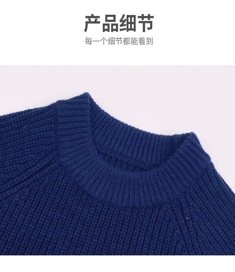 [Christmas Deer] Children's Sweater Boys' Winter Girls' New Year Celebration Knitted Sweater Round Neck Thickened Warmth