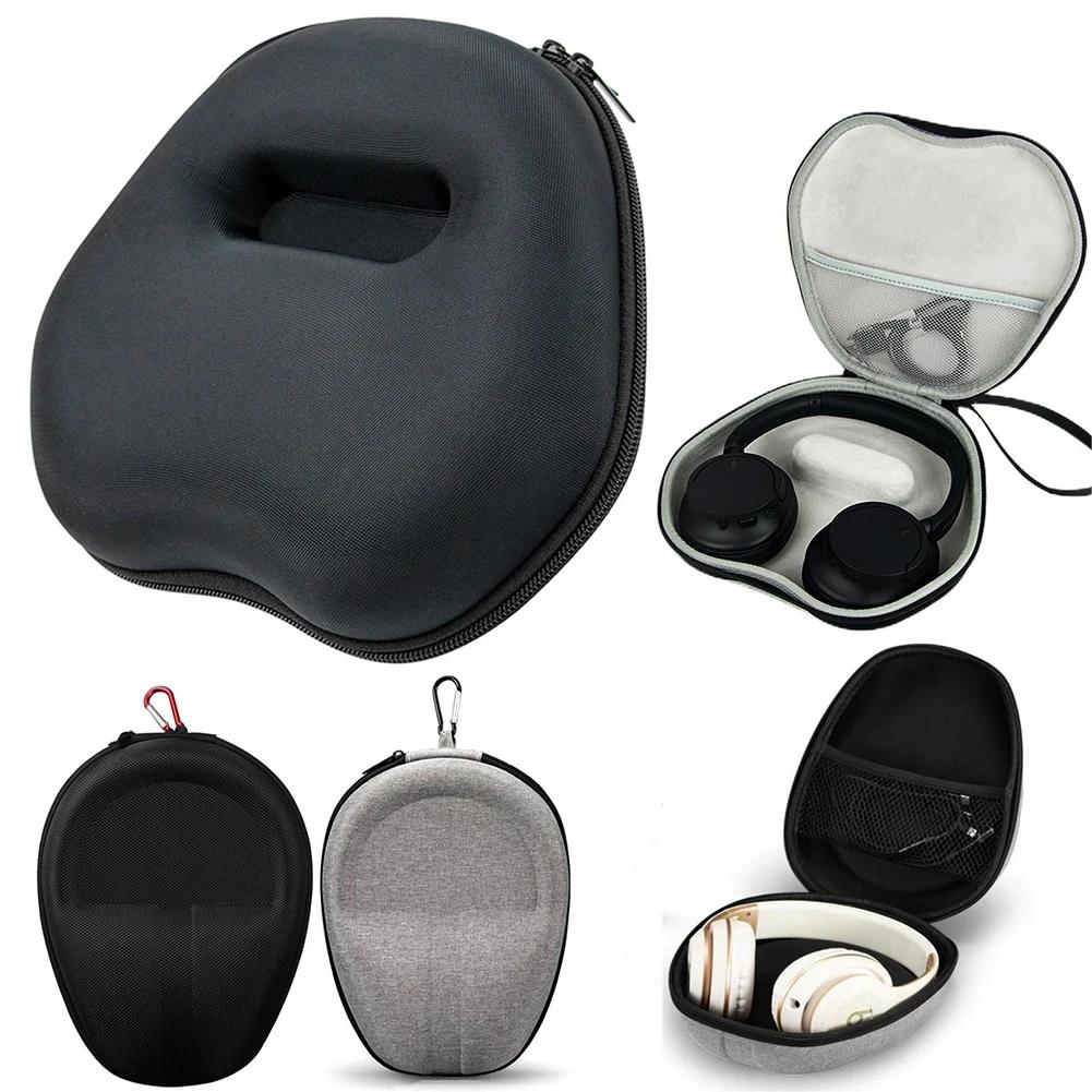 Hard EVA Headphone Carrying Case Pouch Bluetooth Headset Storage Bag Cover for Sony WH-CH720N WH-CH520 XM4 XM5 Wireless Headset