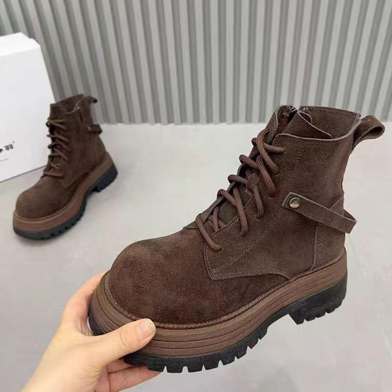 Женские ботильоны на плоской подошве, шнуровка, дизайнерские женские ботинки 2025, зимняя спортивная новинка, уютные челси, женские ботинки-кроссовки