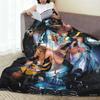 Bey My House Singer Beyonce Renaissance Tour Blankets Lightweight Flannel Throw Blanket for Couch Bedding Throws Bedspread Quilt
