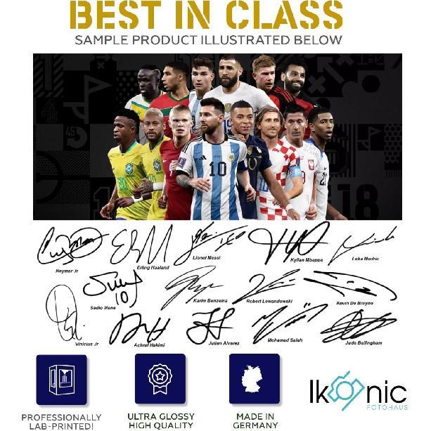 Ikonic Fotohaus JJ McCarthy Signed Photo Autograph Print Wall Art Home Decor