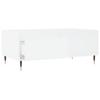  Coffee Table, White 90x50x36.5 Cm, Wood-based Material