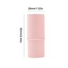 ABS Refillable Lipstick Tube Durable Lip Balm Container Practical Solid Ointment Bottle