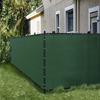1pc Dark Green Privacy Fence Screen - 81-90% Sun Blocking, UV Protection & Windshield Mesh for Garden, Patio, Backyard -Outdoor Use, PE Material