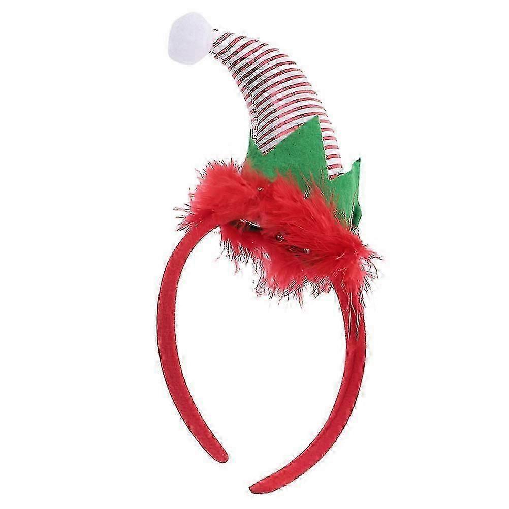 2026 Best!! Elf Hat Headband for Christmas Holiday Parties with Adorable Stylish Design