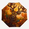 1pc Deer Head Automatic Umbrella - Automatic Opening And Closing, Sturdy Iron Frame, Formal Occasions yy251018206