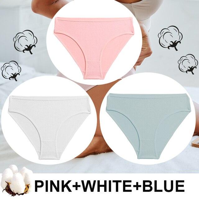 FINETOO 3 шт./лот, женские трусики с высокой талией, бесшовные трусики, нижнее белье, хлопковые трусы, сексуальное женское белье, женское нижнее белье