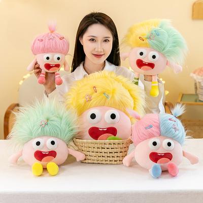 Милые плюшевые игрушки Kawaii, мягкие, милые, белые, розовые, лошадки, умиротворяющие, кукольные игрушки для детей, девочек, подарок на день рождения, новинка