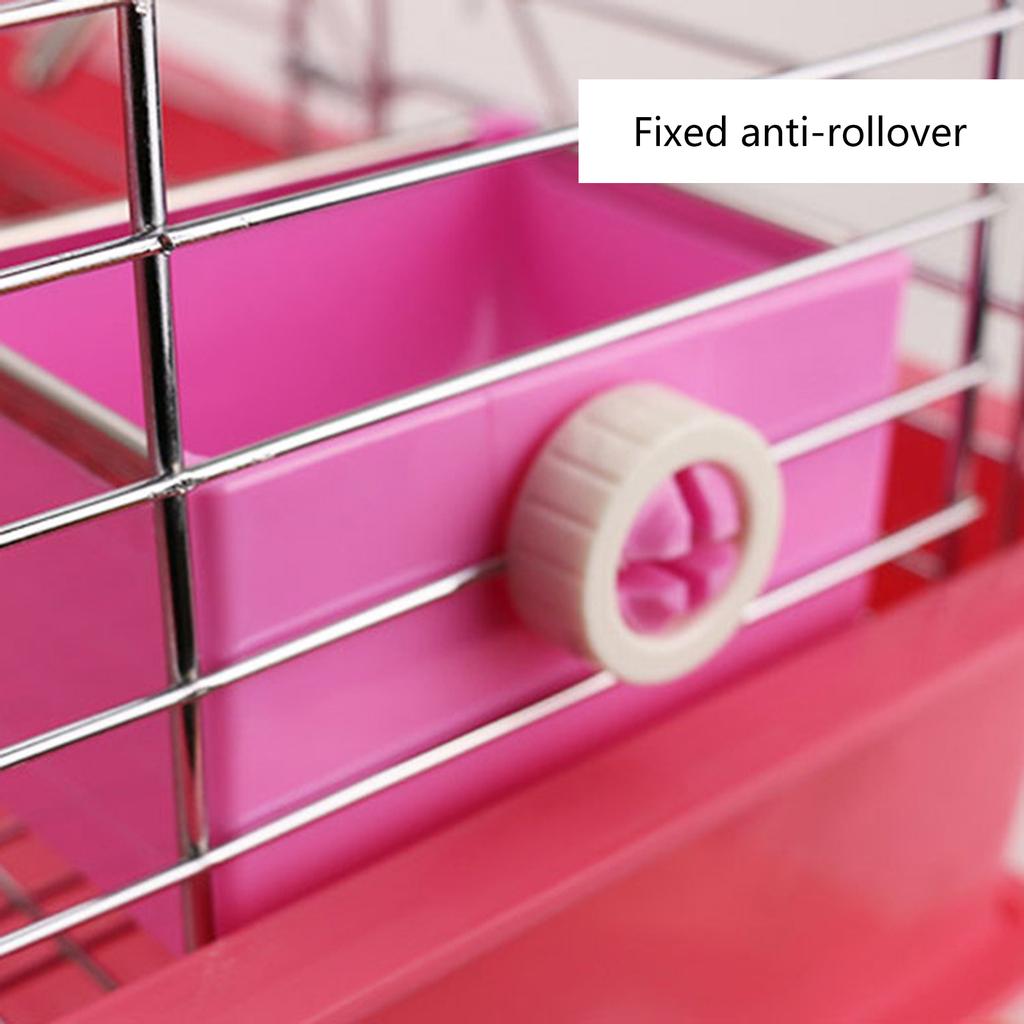 Rabbit Feeding Bowl Hamster Guinea Pig Hanging Feeder Small Pet Cage Food Bowl Water Bowl Rabbit Feeding Supply