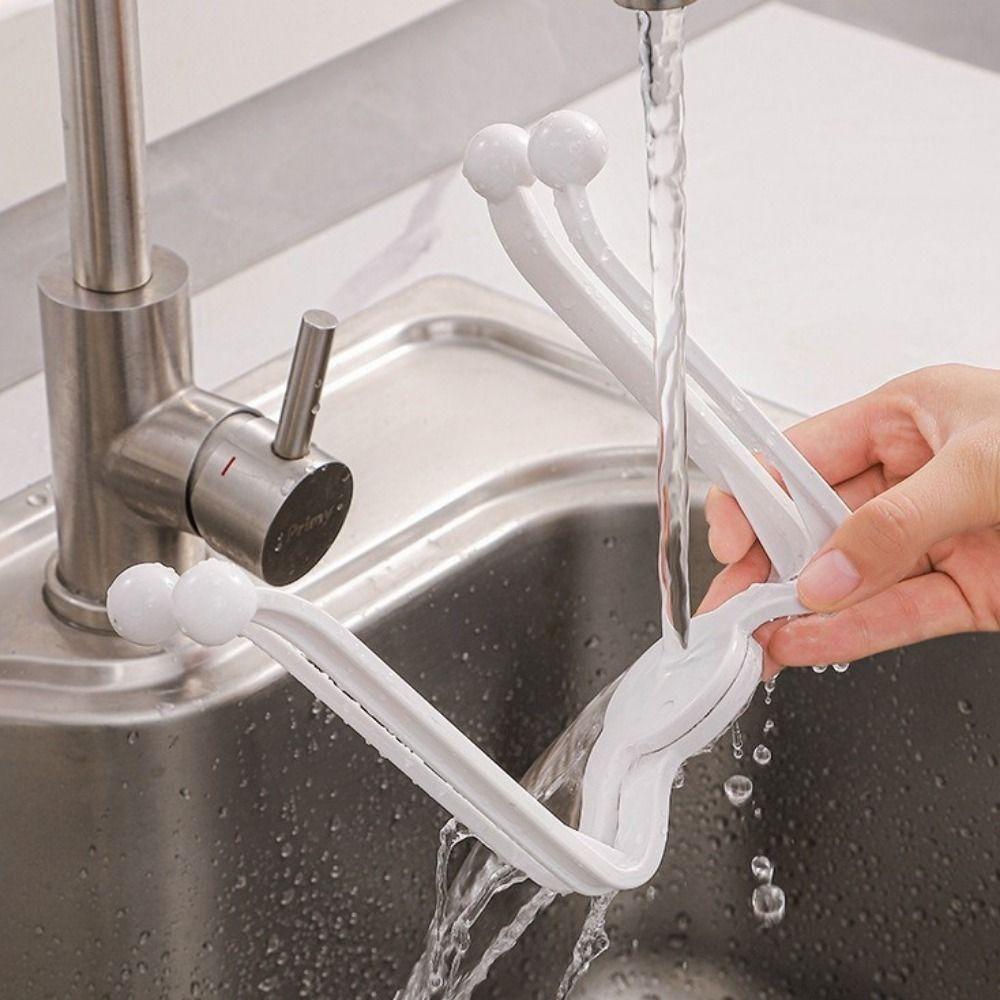 Folding Sink Filter Holder Plastic Sink Drain Rack Durable Sink Trash Catcher  Vegetable Storage