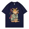Unisexs Tshirt Summer Korean Edition New Pure Cotton Simple Cartoon Print Round Neck Short Sleeve Popular Casual Short Sl