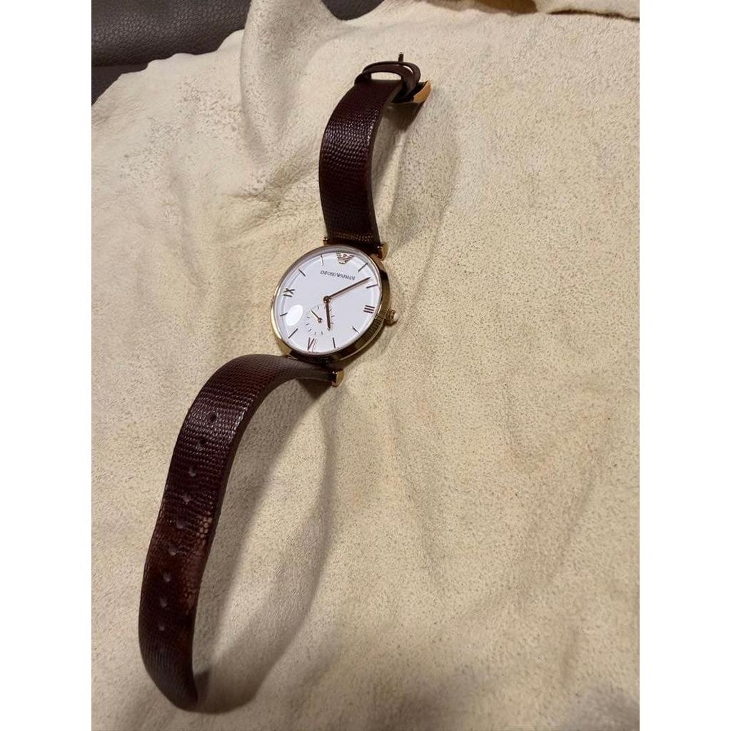 Used EMPORIO ARMANI Watch Quartz Brown