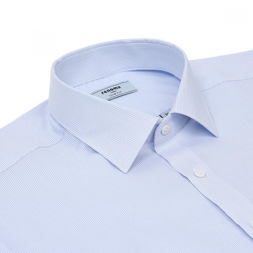 RENOMA Тонкая рубашка в мелкую полоску Rnssl1131 Bu