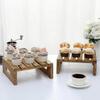 Vintage Cake Rack Solid Wood Serving Stand Dim Sum Rack Cupcake Display Riser  Birthday