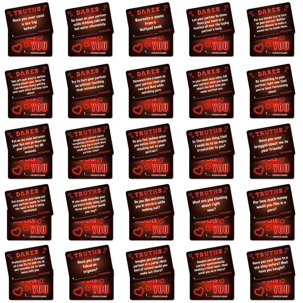 Super Fun Games For Couples - Relationship Conversation Game Cards | Meaningful Relationship Game Cards | Great For Couples, Vacation