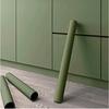 40Cm Removable Pvc Thick Solid Color Waterproof Wallpaper Matte Contact Paper Wall Self-Adhesive Countertop Cabinet Shelf Quality