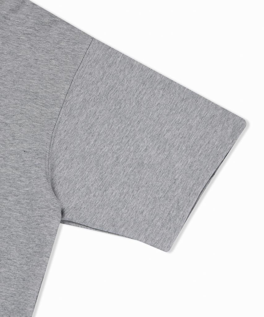 PSSHOPPER Basic Cool Skin Short Sleeve T-Shirt [Gray]