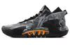 Aape X Li Ning Badfive 2 Low Баскетбольные кроссовки Мужские Низкие Черный/Коричневый Серый ABFR005-9