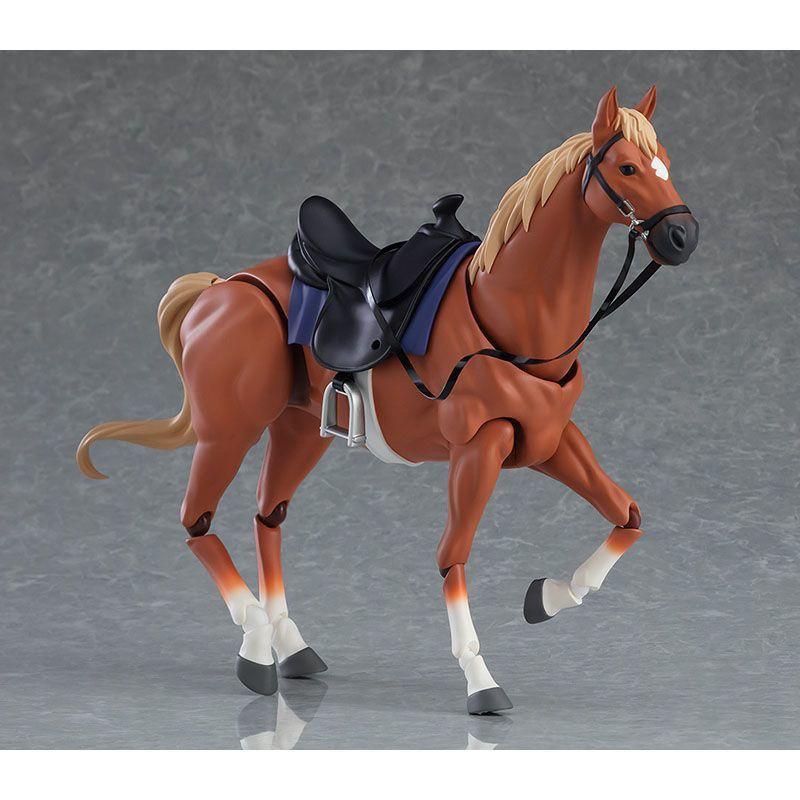 Креативная фигурка лошади 1/12 Животное Подвижная лошадь Для Figma Статуэтка Коллекционная модель Кукла Образовательная игрушка Подарки на день рождения детям
