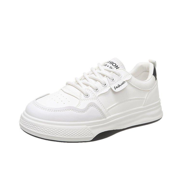 Маленькие белые туфли женские модели весна и осень сотня с мягкой подошвой удобные туфли для сноуборда студенческие спортивные повседневные туфли