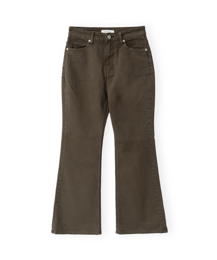 Beulaunyadeu W Bootcut Denim, Dark Brown