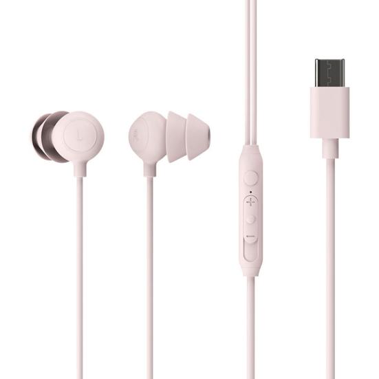 Проводные наушники Удобная изоляция Звук Hi-Fi Внутриканальные Шумоподавление Тяжелый бас Чувствительный динамик Type-C