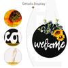 Gift Hanging Home Decor Welcome Wreath Sign Welcome Home Sign Front Door Decor Sunflower & Bow