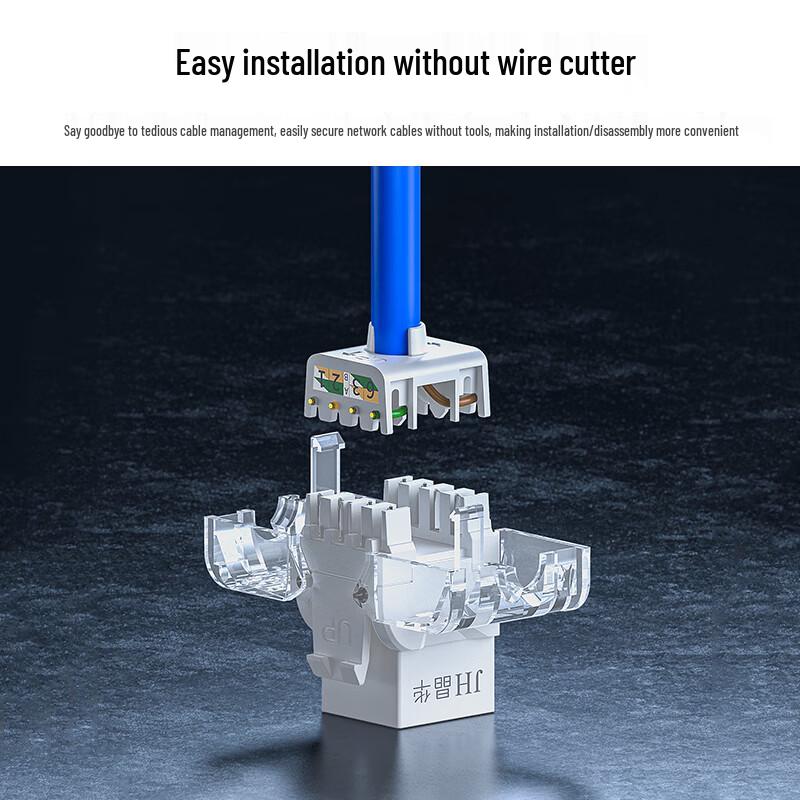 Jinghua CAT6 RJ45 Network Jack Module