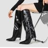 Spice Girl Catwalk High-heeled Trouser Boots Women's Autumn New Belt Buckle Niche Boots Design Sense Fashion Boots