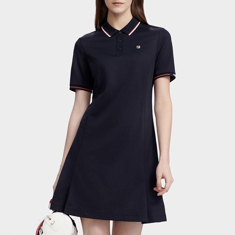 FILA Short Sleeved Dress Women's Legend Blue F11W321303ANV