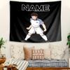 Personalized Captain Tsubasa Dream Team Background Tapestry,Custom Name Birthday Party,Multifunctional Wall Decoration for Home Decor,Various Occasion