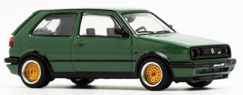 POP RACE GOLF GTI MKII ДУБ ЗЕЛЕНЫЙ Завершенный продукт 1/64 -