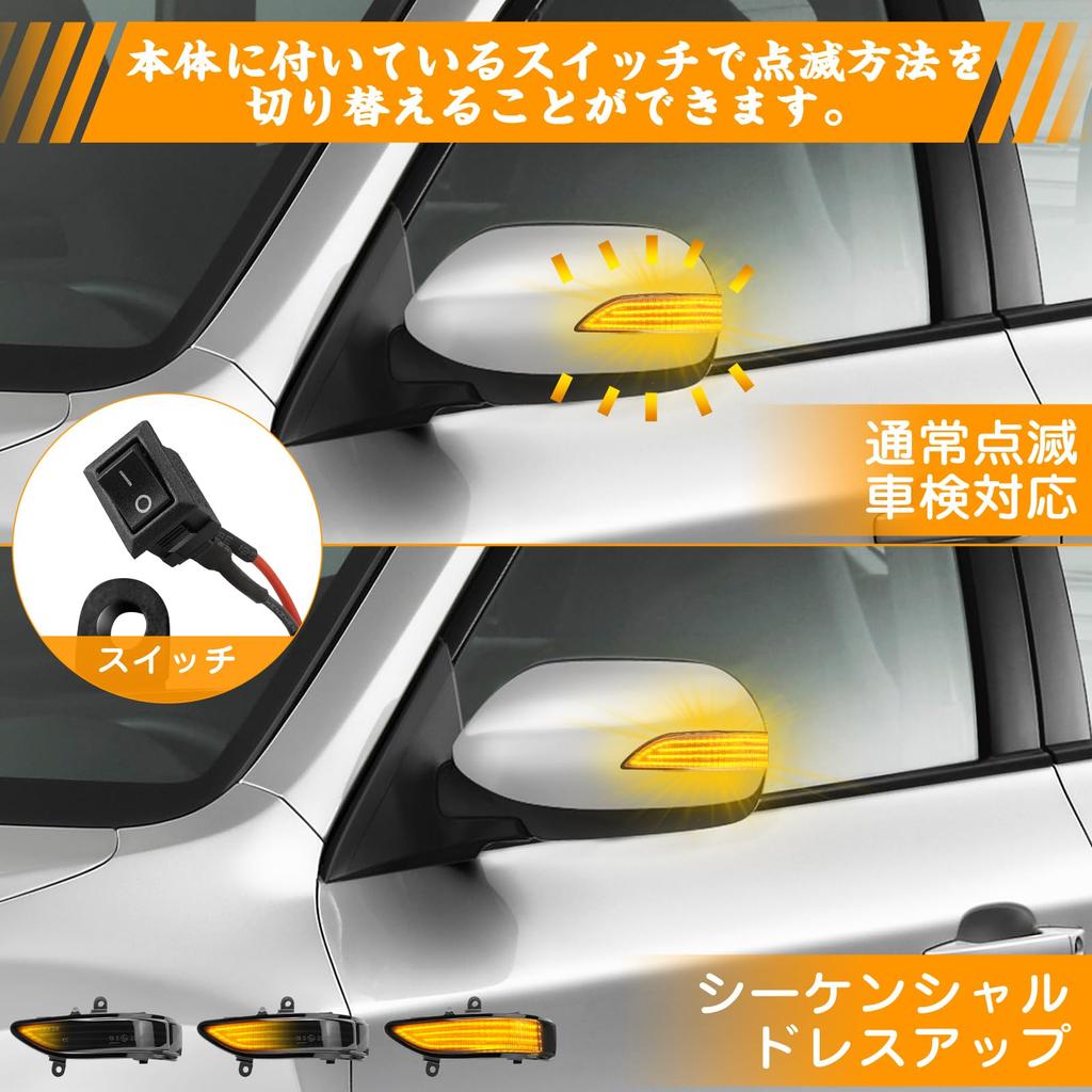 GemPro Legacy Outback Боковое зеркало Последовательные и для Forester SH Series Legacy Светодиодные Огни, соответствующие техосмотру транспортного средства, Мигающие, Outback, Бегущие,