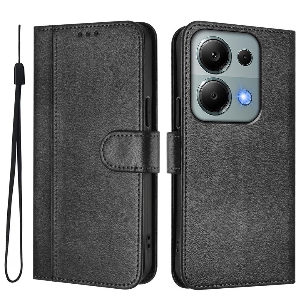 Магнитный кожаный кошелек-книжка для Redmi Note 13 Pro Plus, 13 Pro, 12 Pro Plus, 12s, 12 Turbo, 11 Pro, 11s 5G 4G