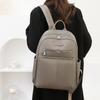 Solid Color Women's Large Capacity Backpack Commuter Travel Backpack