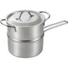 Yokoyama Technique Stainless Steel Mini Steamer 14cm Tsubameju's 2-tier