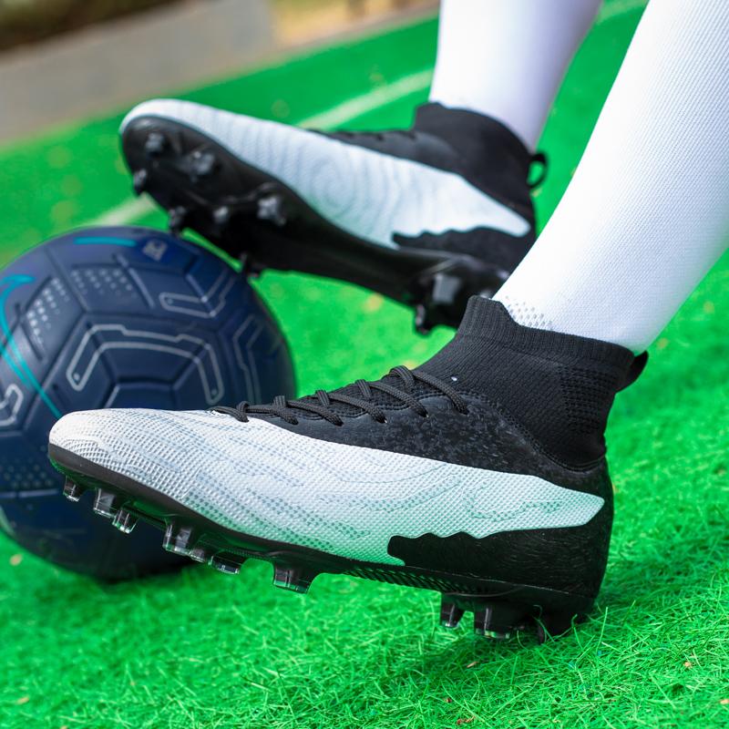 Мужские футбольные бутсы Детские футбольные бутсы Женские профессиональные футбольные бутсы Противоскользящие футбольные бутсы Chaussure TF/FG Уличные футбольные бутсы