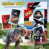 Карточная игра UNO Мир Юрского периода: Веселая настольная игра для вечеринок с несколькими игроками для взрослых