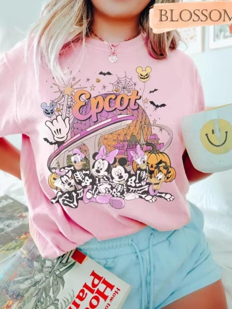 2026 New Fashion land Future World Tour Street Print WoUnisex TShirt Short Sleeve Loose Plus Size Top