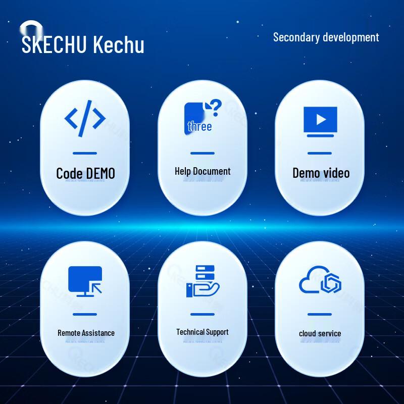 Kechu Face Recognition Alcohol & Temperature Screening System CN plug (adapter included)
