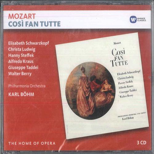 CD КАРЛ БЁМ Моцарт Так поступают все 0825646913268 WARNER 2016 Япония Оби Классика Б/у